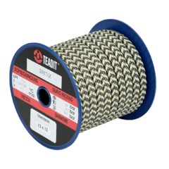 2017/Z Diagonally braided from gPTFE-yarn (PTFE with incorporated graphite), reinforced with continuous Aramid yarn in a zigzag pattern, lubricated with silicone oil